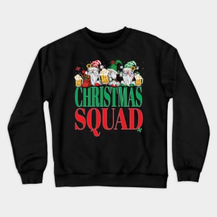 Christmas Squad Friend Family Group Matching Christmas Party Crewneck Sweatshirt